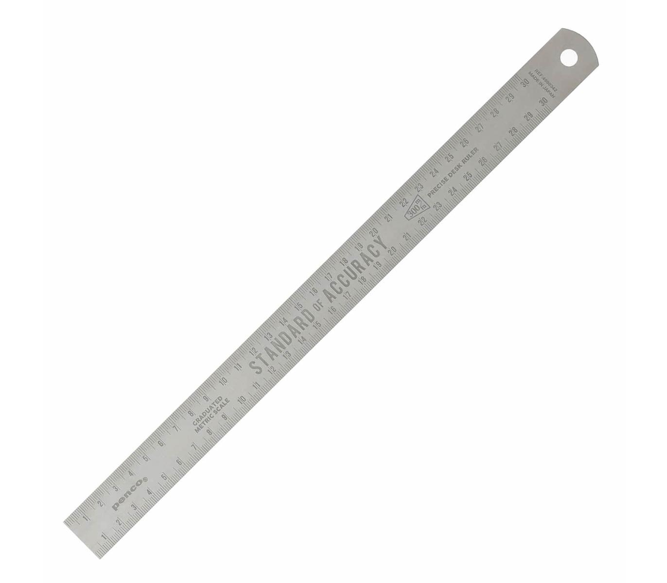 Stainless Steel Ruler by Penco – dubblefilm