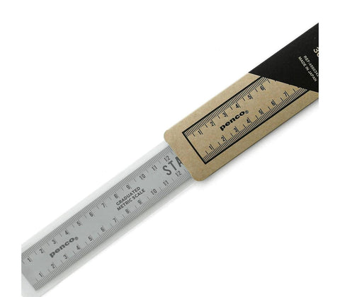 Stainless Steel Ruler by Penco