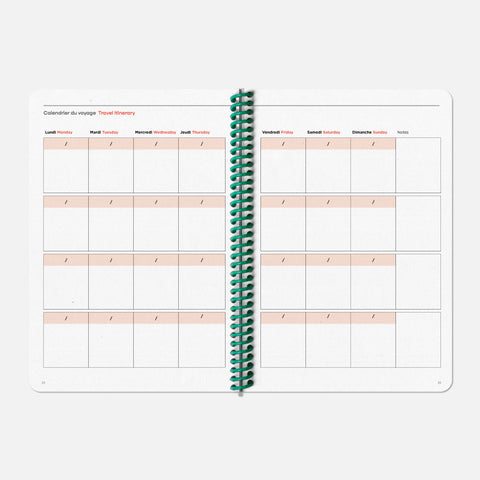 Travel Journal Papier Tigre