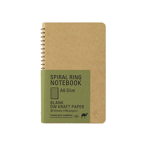 Spiral Ring Notebook - A6