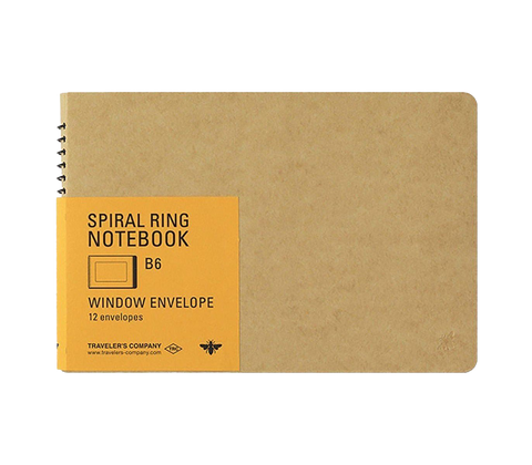 Spiral Ring B6 - Album & Ring Envelope