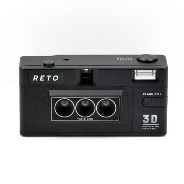 RETO3D - 3D 35mm camera with flash – dubblefilm