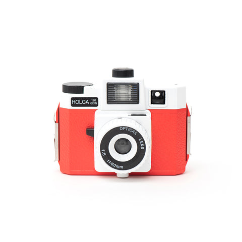 Holga 120 camera with flash