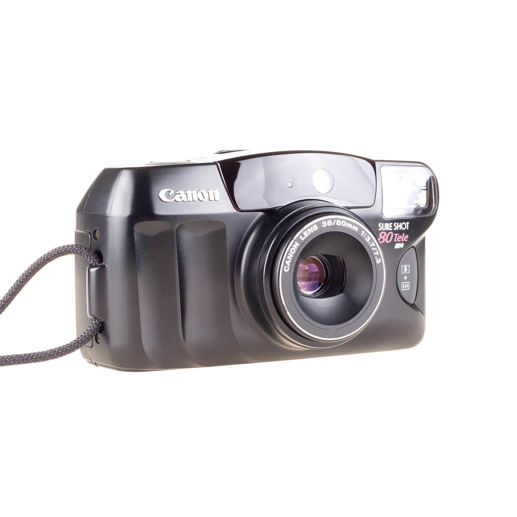 Canon Sure Shot 80 Tele 35MM newest Film Camera