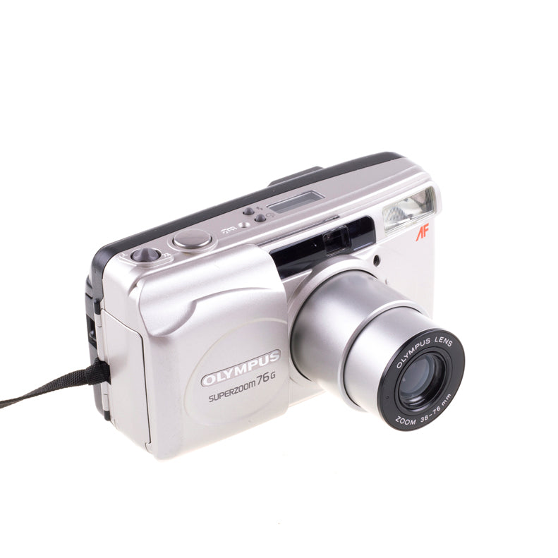 Olympus offers SuperZoom 76G 35mm Point & Shoot Film Camera with Battery AF TESTED