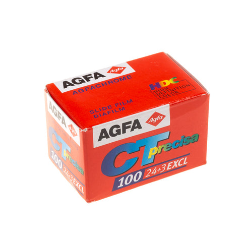 5 Pack Agfa CT Precisa 100 Speed 24+3 Exposures - Expired - Limited amount - Process C41