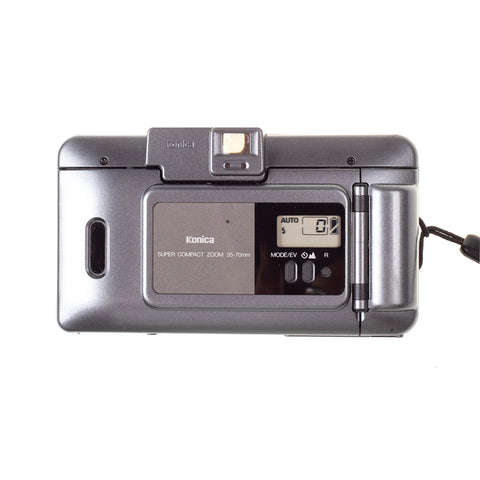 Konica Big Mini 35-70 Zoom con película Kodak ColorPlus GRATIS